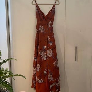 Free People Wrap Maxi Dress Size 4